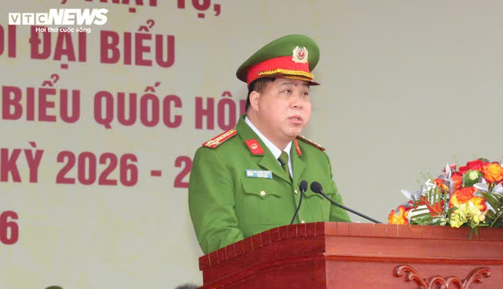 Đại tá Bùi Trung Thành Phó Giám đốc Công an TP Hải Phòng được giới thiệu ứng cử đại biểu Quốc hội khoá XVI