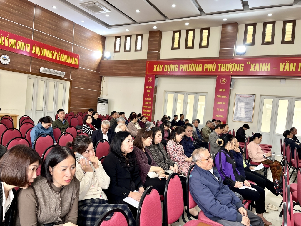 Phú Thượng đẩy mạnh tuyên truyền pháp luật về bầu cử, hướng tới ngày hội toàn dân