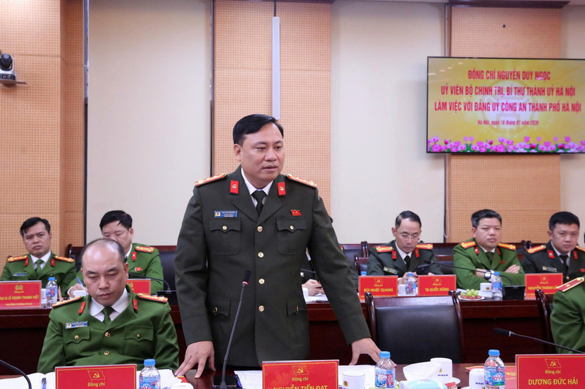 Bí thư Thành ủy Hà Nội Nguyễn Duy Ngọc: Xây dựng “thương hiệu” Công an Thủ đô thật sự kỷ cương, chuyên nghiệp và văn hóa