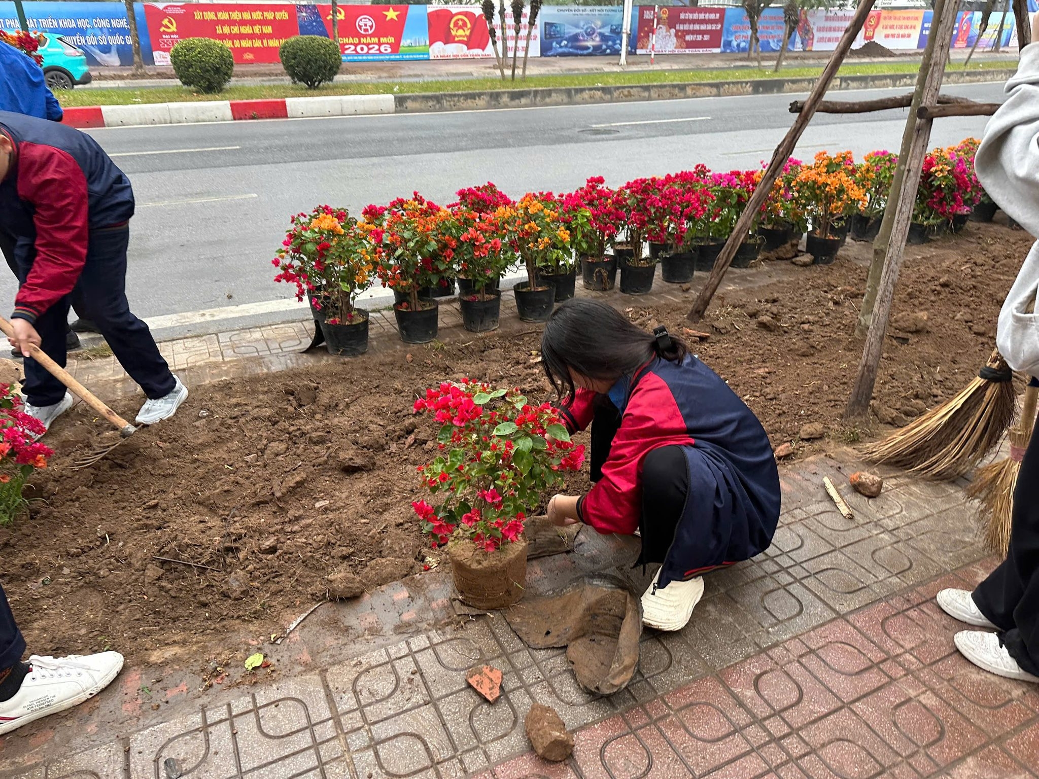 Sắc hoa thanh niên Thủ đô chào mừng Đại hội XIV của Đảng