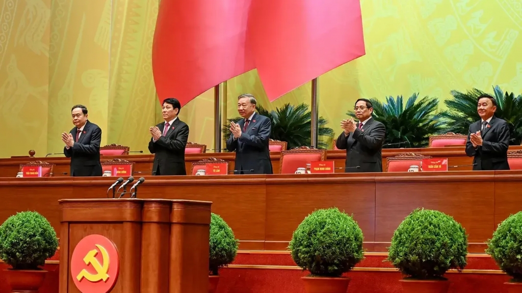 Phiên trù bị Đại hội đại biểu toàn quốc lần thứ XIV của Đảng: Thông qua Quy chế làm việc, Chương trình làm việc, Quy chế bầu cử và bầu Đoàn Chủ tịch