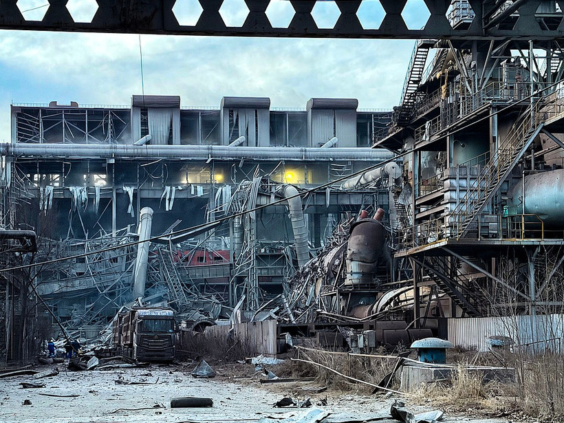 Hiện trường vụ nổ. Ảnh: China Youth Daily