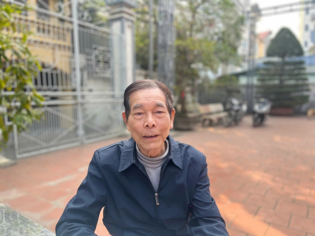 Ông Mai Văn Liên trao đổi với PV. Ảnh Công Phương. Ông Mai Văn Liên trao đổi với PV. Ảnh Công Phương.