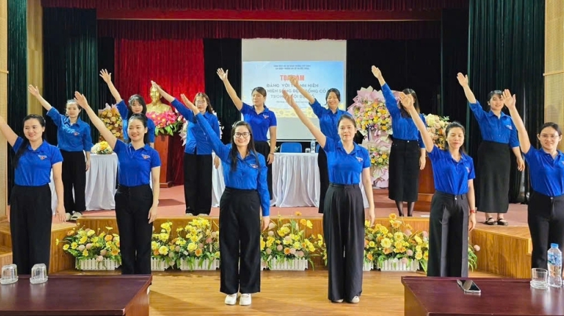 Hà Nội: Tuổi trẻ phường Việt Hưng gửi niềm tin, kỳ vọng tới Đại hội Đảng lần thứ XIV