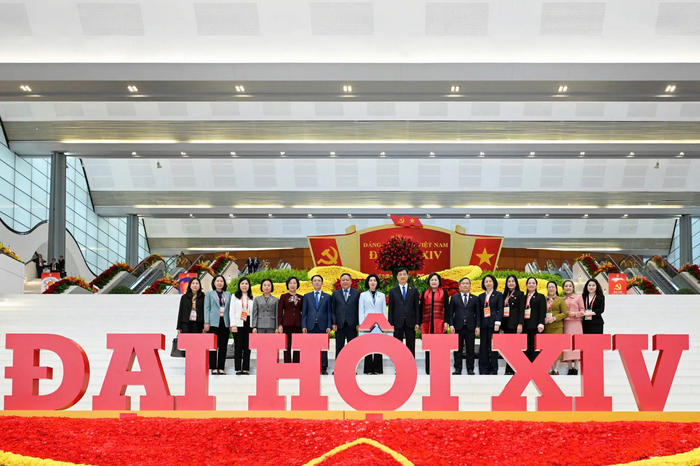 Hình ảnh Đoàn đại biểu Đảng bộ Thành phố Hà Nội dự Đại hội XIV của Đảng