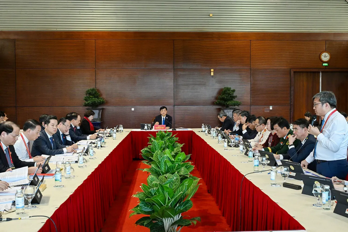 Hình ảnh Đoàn đại biểu Đảng bộ Thành phố Hà Nội dự Đại hội XIV của Đảng