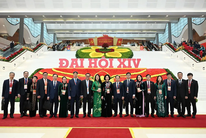 Hình ảnh Đoàn đại biểu Đảng bộ Thành phố Hà Nội dự Đại hội XIV của Đảng