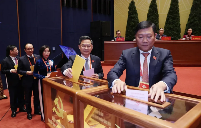 Hình ảnh Đoàn đại biểu Đảng bộ Thành phố Hà Nội dự Đại hội XIV của Đảng