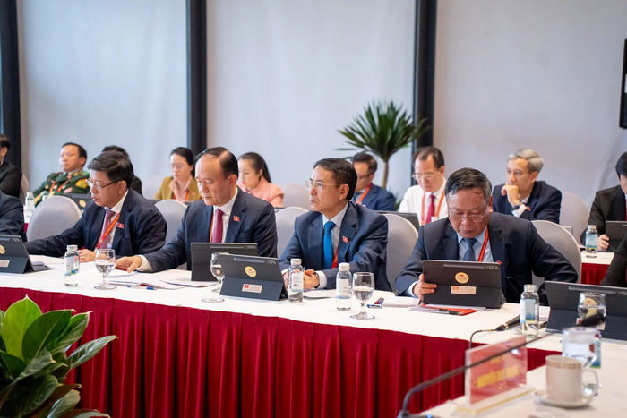 Hình ảnh Đoàn đại biểu Đảng bộ Thành phố Hà Nội dự Đại hội XIV của Đảng