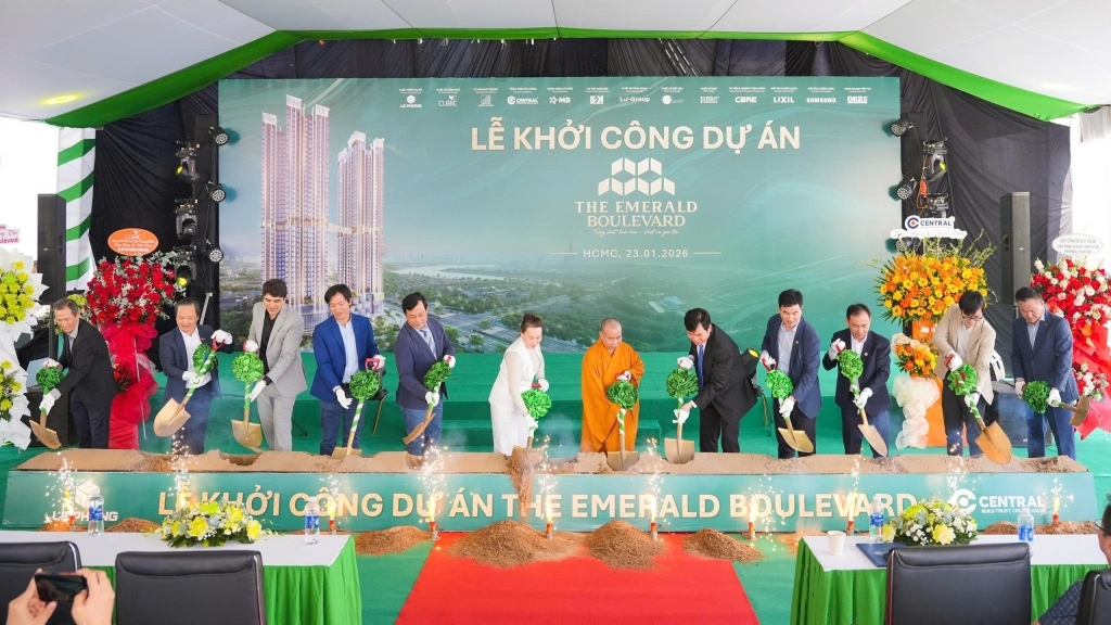 Lê Phong Group “khai xuân” với dự án Khu căn hộ cao cấp The Emerald Boulevard