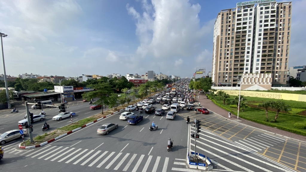 Hà Nội thí điểm điều chỉnh giao thông nút Cổ Linh