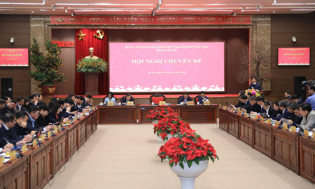 Quang cảnh hội nghị.