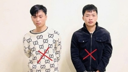 Truy bắt nhanh 2 đối tượng cướp tiệm vàng Hồng Ngát