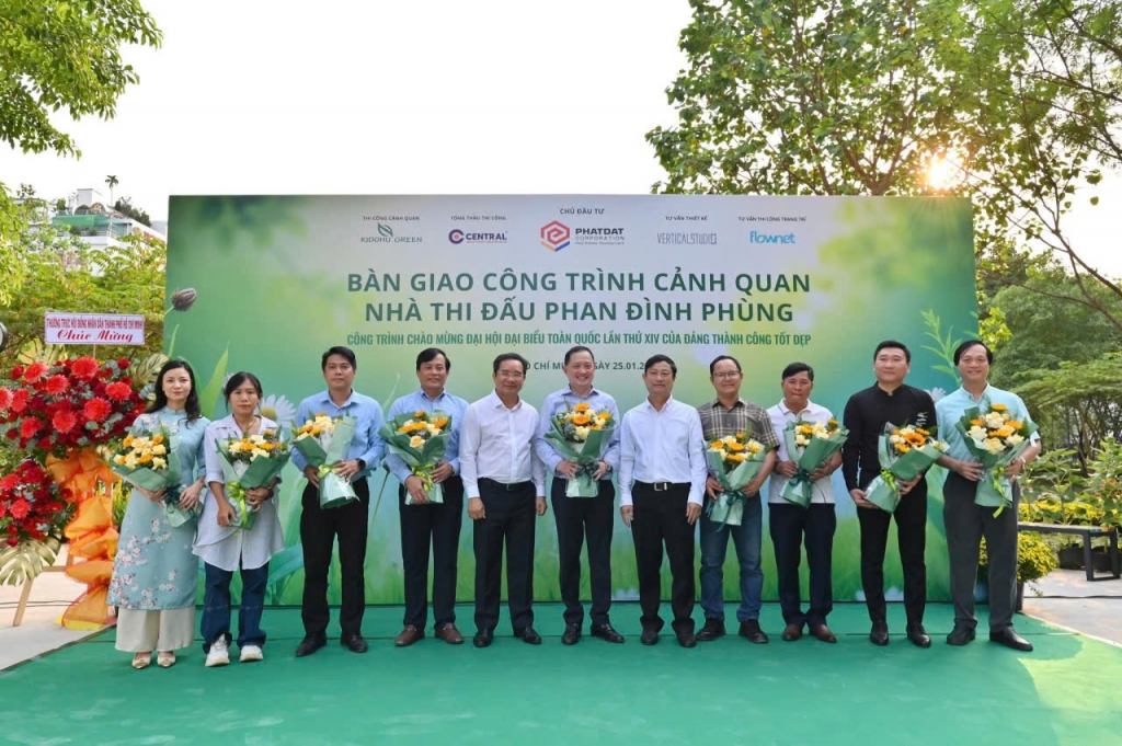 Phát Đạt bàn giao công trình cảnh quan “rừng sinh thái trong lòng đô thị”