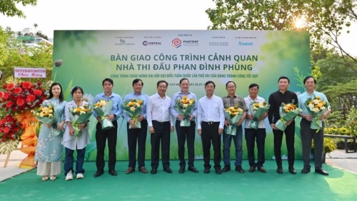Phát Đạt bàn giao công trình cảnh quan “rừng sinh thái trong lòng đô thị”