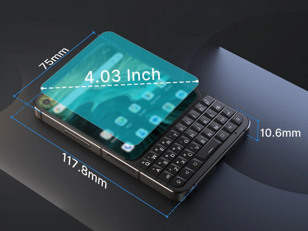 Điện thoại phím cứng phong cách BlackBerry trở lại mạnh mẽ Điện thoại phím cứng phong cách BlackBerry trở lại mạnh mẽ