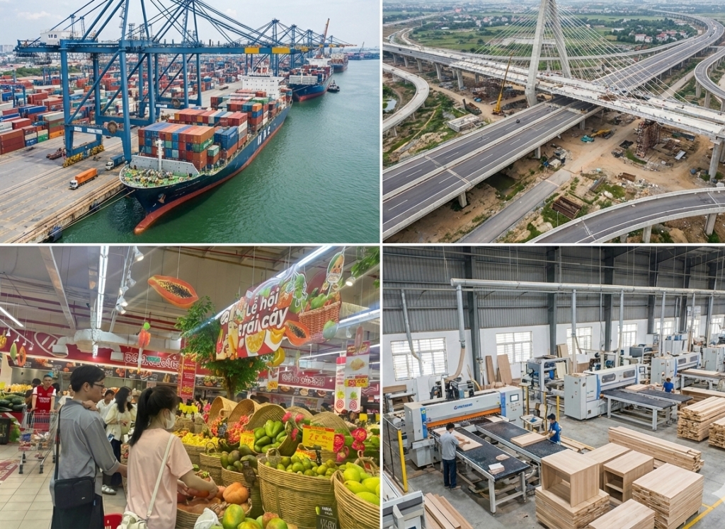 Kết quả tăng trưởng GDP 8,02% của Việt Nam năm 2025 được đánh giá là điểm sáng nổi bật. Ảnh minh họa