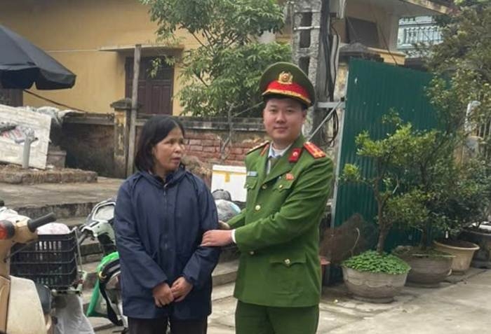 Đối tượng bị bắt giữ. Ảnh: CQCA