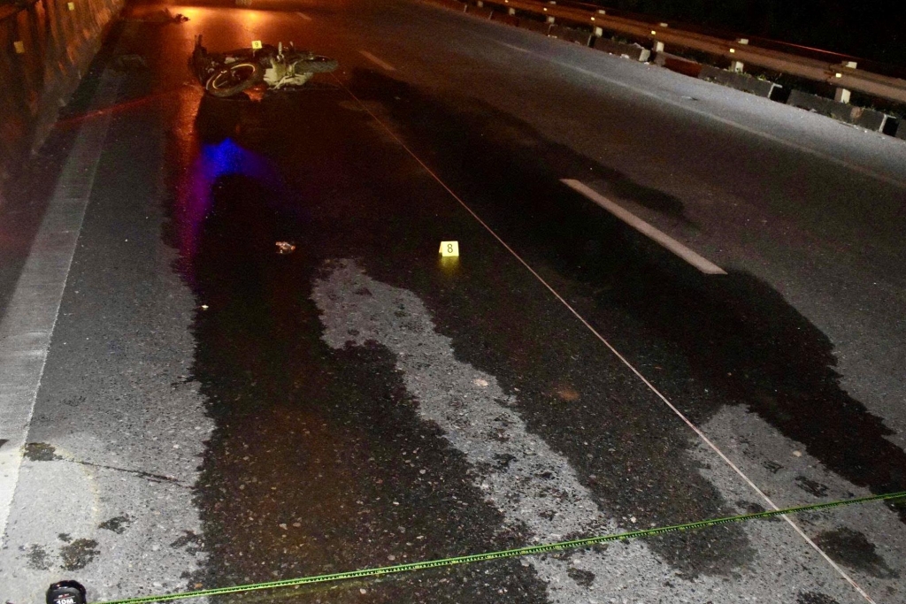 Hiện trường vụ tai nạn giao thông. Ảnh: CQCA Hiện trường vụ tai nạn giao thông. Ảnh: CQCA