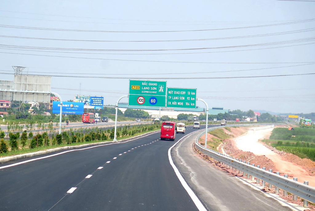 Mở rộng cao tốc Hà Nội – Bắc Giang lên 8 làn xe