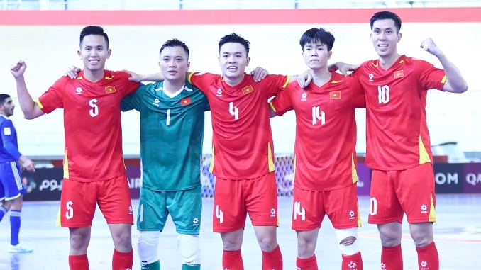 Ngược dòng ngoạn mục, futsal Việt Nam khởi đầu ấn tượng tại giải futsal châu Á