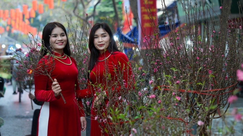 Chợ hoa Xuân phường Hoàn Kiếm phát huy bản sắc văn hóa dân tộc