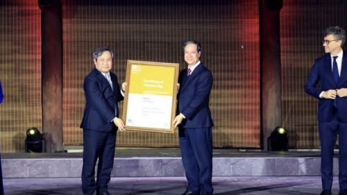 Hà Nội long trọng tổ chức lễ đón nhận danh hiệu "Thành phố học tập toàn cầu"