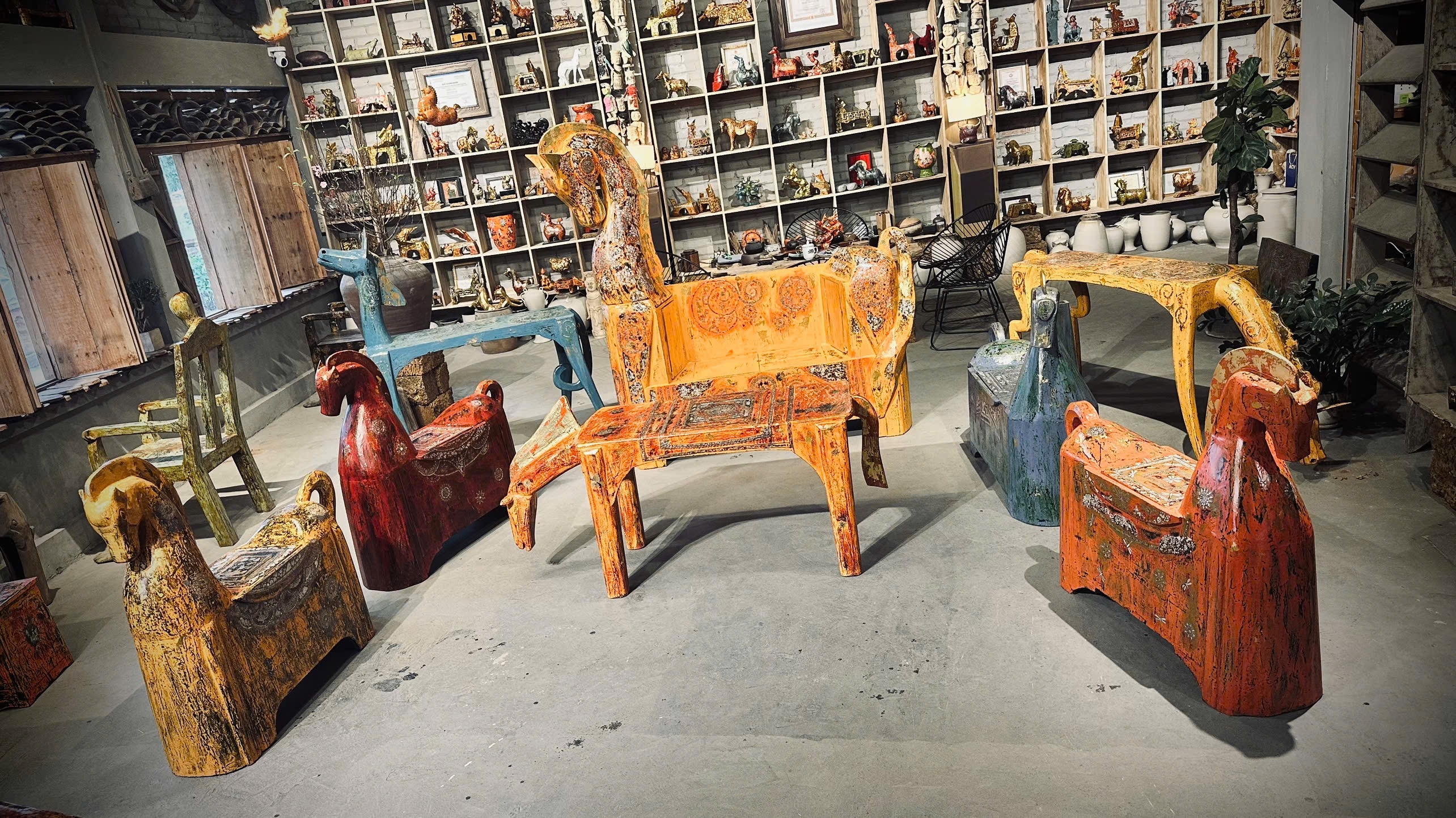 Cận cảnh bộ sưu tập sơn mài “Gióng” chào đón Năm Bính Ngọ 2026