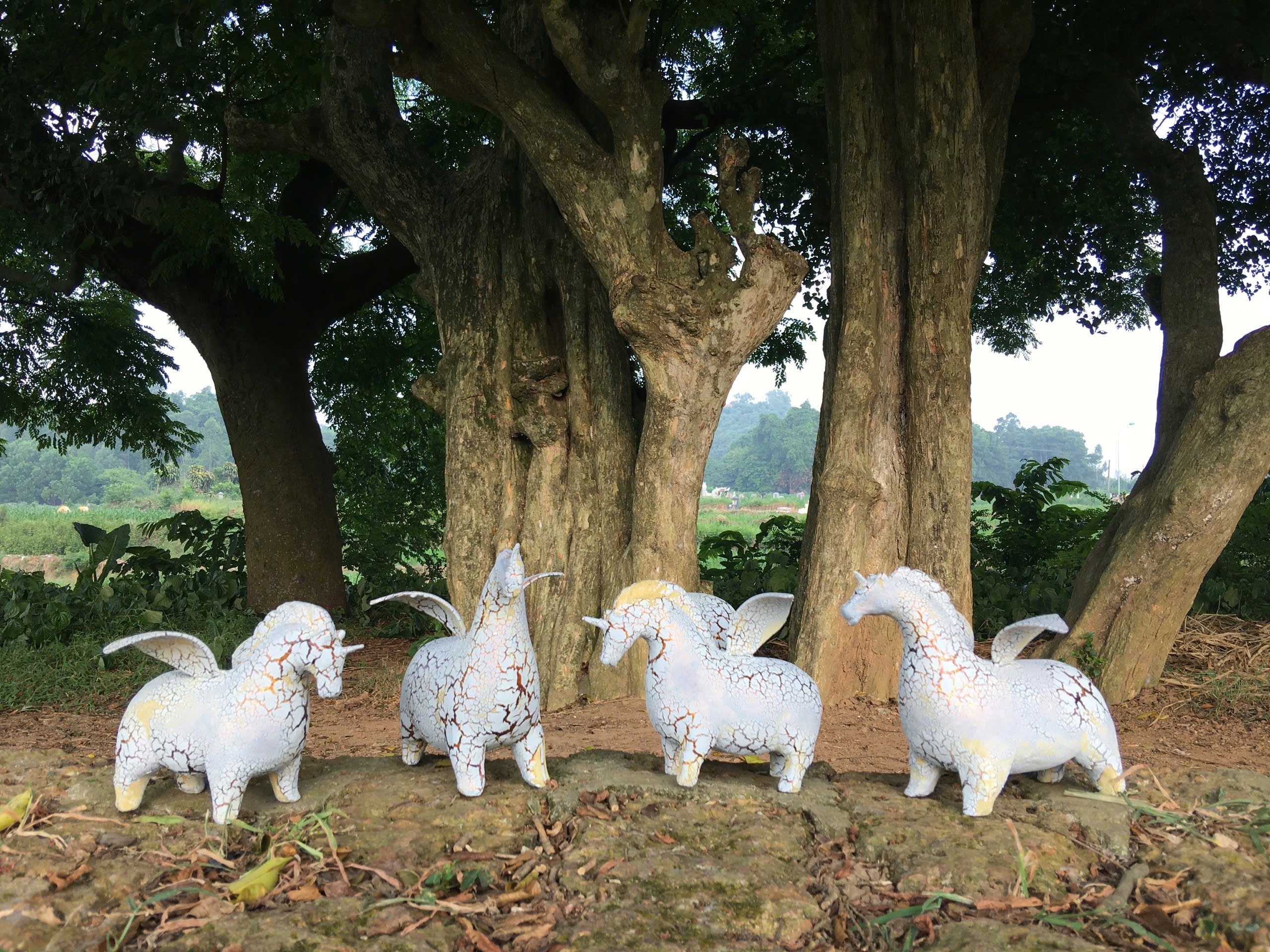 Cận cảnh bộ sưu tập sơn mài “Gióng” chào đón Năm Bính Ngọ 2026