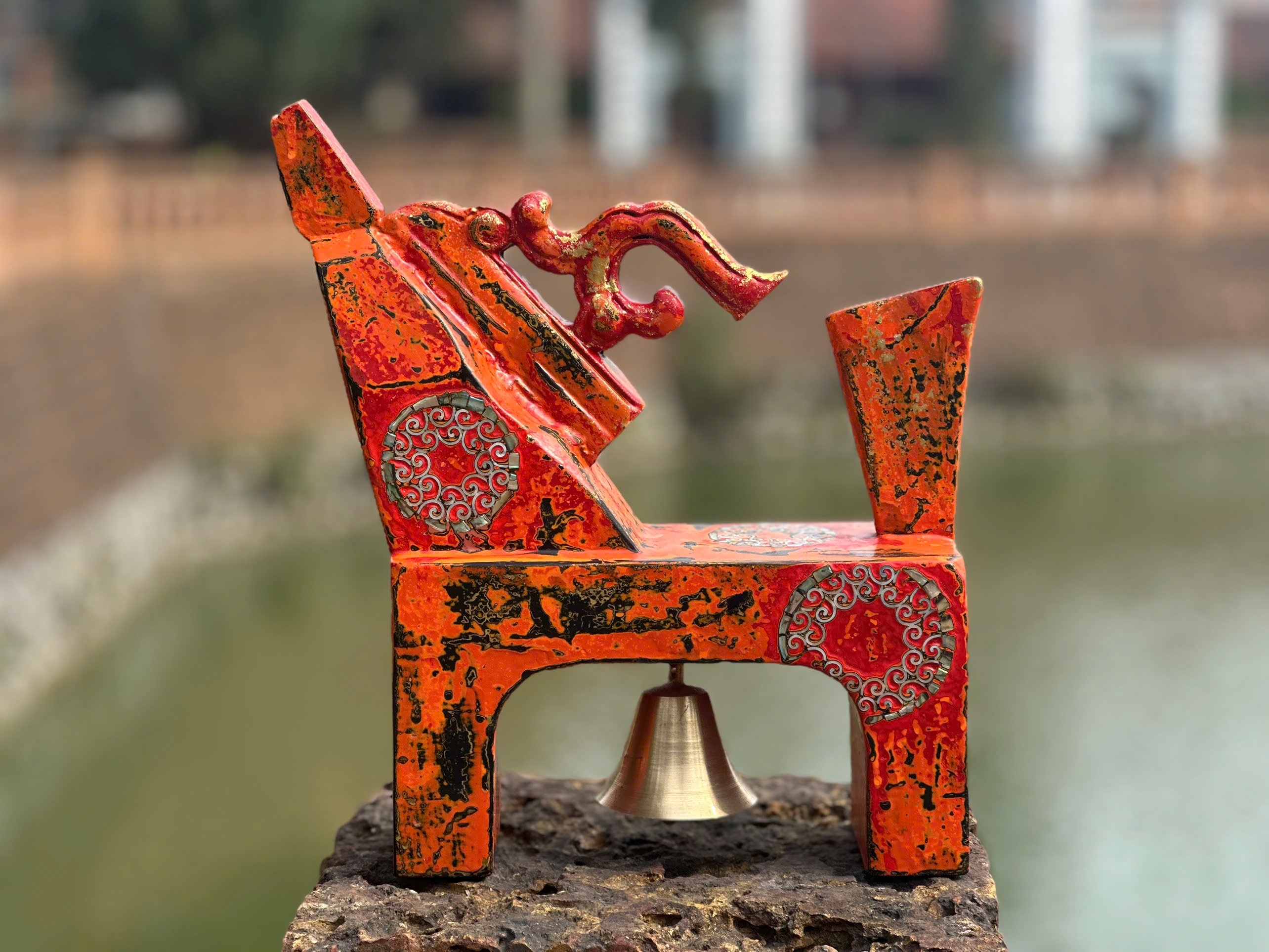 Cận cảnh bộ sưu tập sơn mài “Gióng” chào đón Năm Bính Ngọ 2026