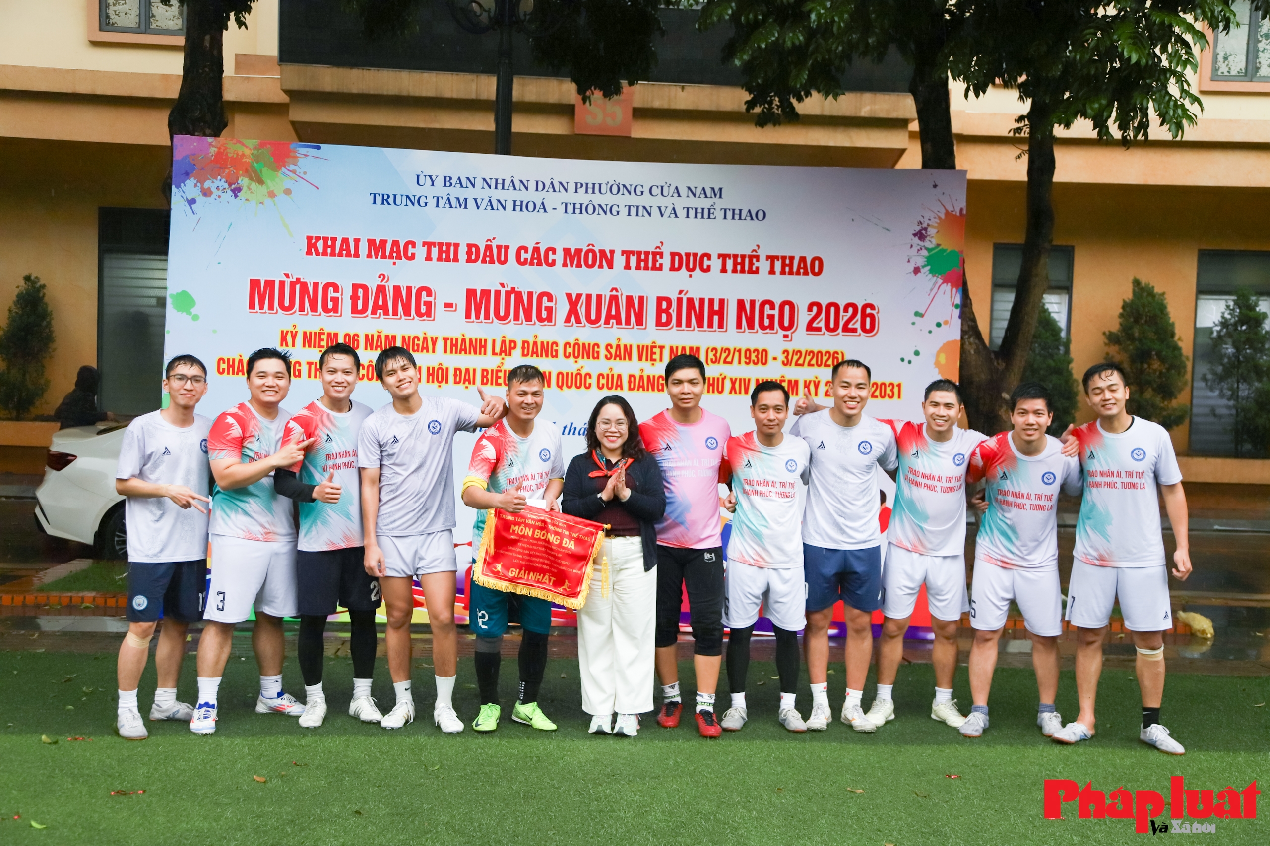 Sôi nổi giải thể thao Mừng Đảng – Mừng Xuân Bính Ngọ 2026 của phường Cửa Nam