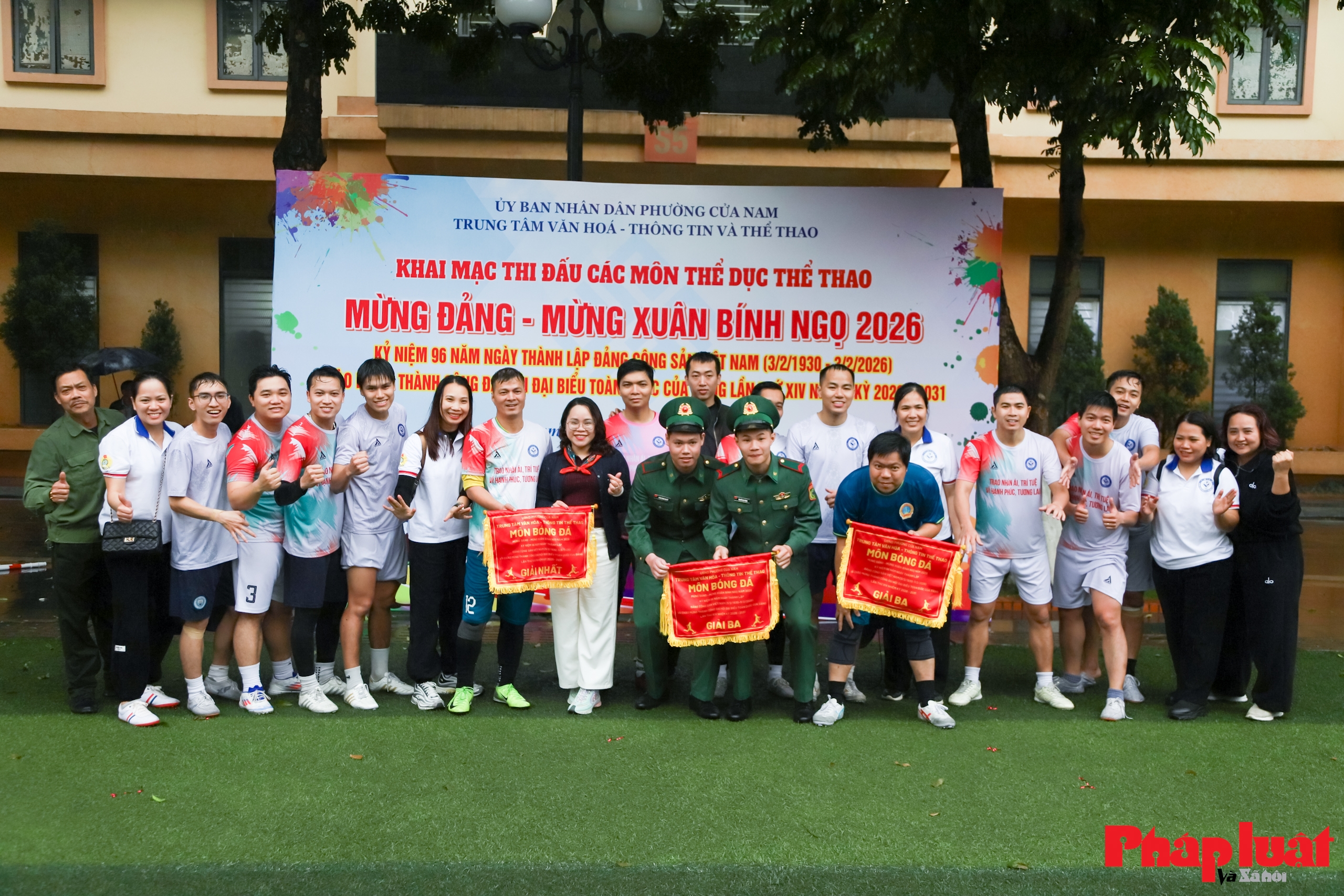 Sôi nổi giải thể thao Mừng Đảng – Mừng Xuân Bính Ngọ 2026 của phường Cửa Nam