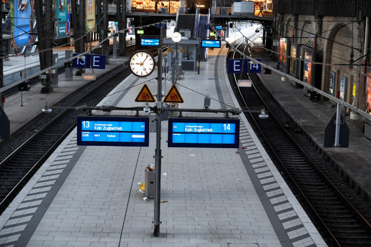 Đình công diện rộng tại Đức, tê liệt giao thông công cộng