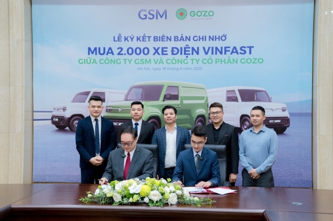 Cú hích 2.000 xe VinFast EC Van: GOZO MOVE kiện toàn hệ sinh thái Logistics điện hóa tại Việt Nam