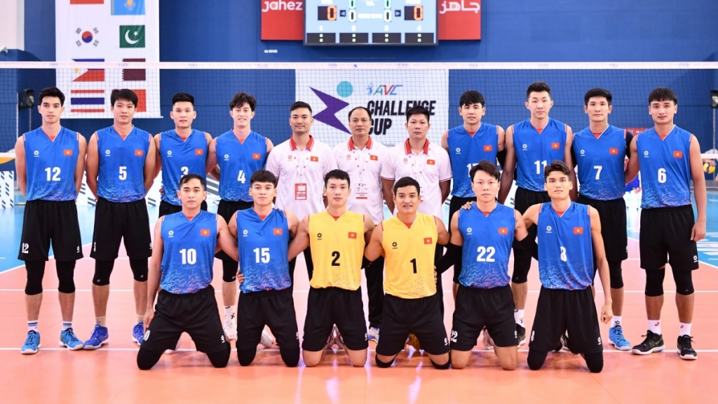 Bóng chuyền nam Việt Nam lỡ hẹn với AVC Cup 2026