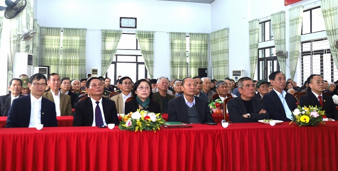 Các đại biểu tham dự hội nghị gặp mặt.