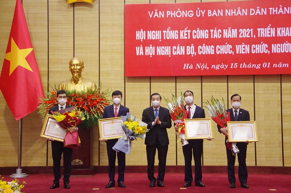Văn phòng UBND thành phố Hà Nội: Chú trọng tốc độ, chất lượng công tác tham mưu