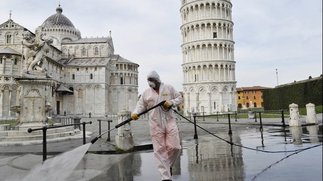 Italia sắp đạt đỉnh làn sóng lây nhiễm lần thứ 4