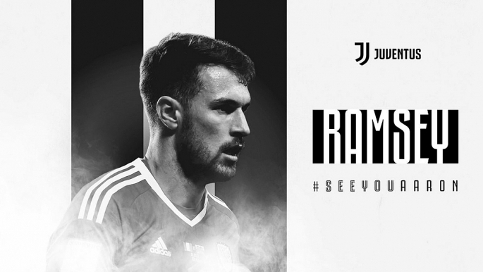 aaron ramsey chinh thuc gia nhap juventus voi muc luong khung