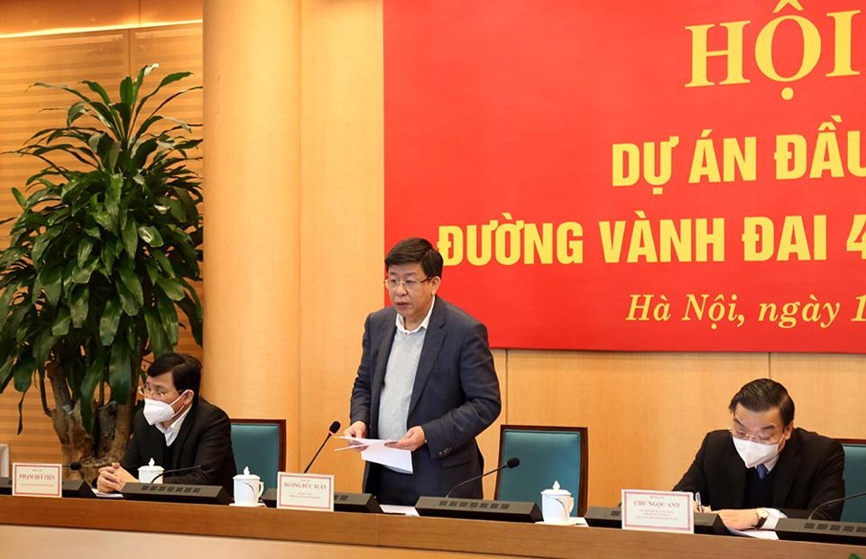 Phó Chủ tịch UBND TP Hà Nội Dương Đức Tuấn.