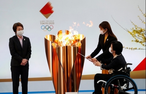 Nhật Bản bắt đầu lễ rước đuốc Olympic Tokyo