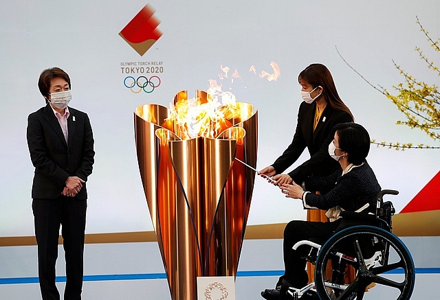 Nhật Bản bắt đầu lễ rước đuốc Olympic Tokyo