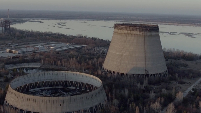 Nhà máy điện hạt nhân Chernobyl.