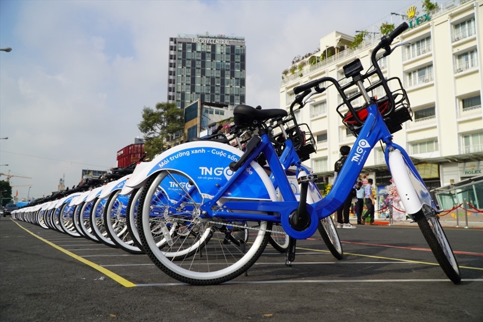 Triển khai dịch vụ xe đạp công cộng tại Hà Nội