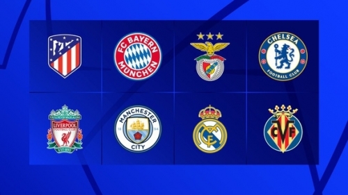 8 đội bóng mạnh nhất của Champions League 2021-2022 được xác định