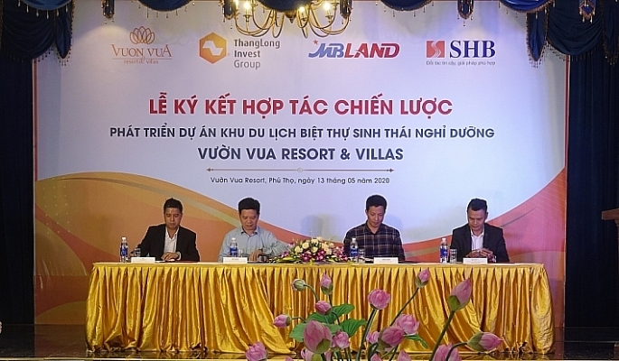 TIG ký kết hợp tác chiến lược phát triển dự án Vườn Vua Resort & Villas tig ky ket hop tac chien luoc phat trien du an vuon vua resort villas