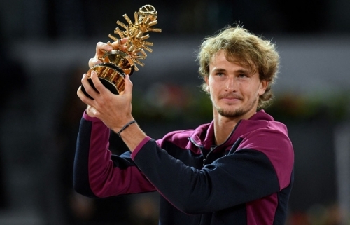 Alexander Zverev đăng quang Madrid Masters 2021