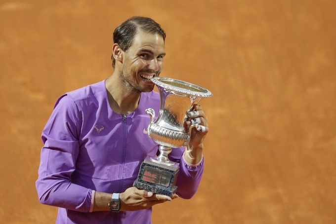 Đánh bại Djokovic, Nadal đăng quang Rome Masters 2021