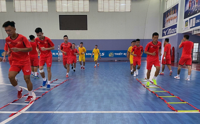 Đội tuyển Futsal Việt Nam chốt danh sách tham dự play-off giành vé World Cup Futsal 2021