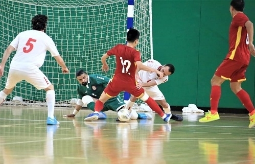 Đội tuyển Việt Nam hòa toan tính ở trận lượt đi play-off World Cup Futsal 2021